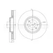 METELLI 23-0829C - Jeu de 2 disques de frein avant