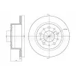 METELLI 23-0911C - Jeu de 2 disques de frein arrière