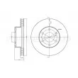 METELLI 23-0913C - Jeu de 2 disques de frein avant