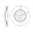 METELLI 23-0993C - Jeu de 2 disques de frein arrière