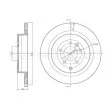 METELLI 23-1127C - Jeu de 2 disques de frein arrière