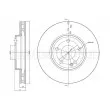 METELLI 23-1439C - Jeu de 2 disques de frein avant