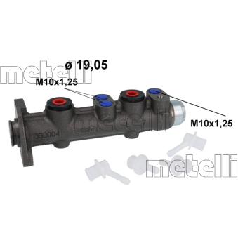 Maître-cylindre de frein METELLI OEM 4189021