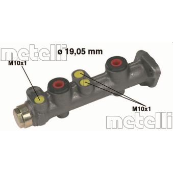 Maître-cylindre de frein METELLI [05-0028]
