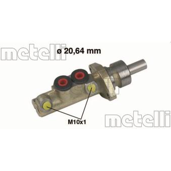 Maître-cylindre de frein METELLI 05-0156 pour PEUGEOT 405 2.0 4x4 - 121cv