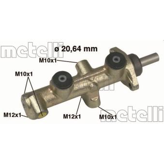 Maître-cylindre de frein METELLI [05-0204]