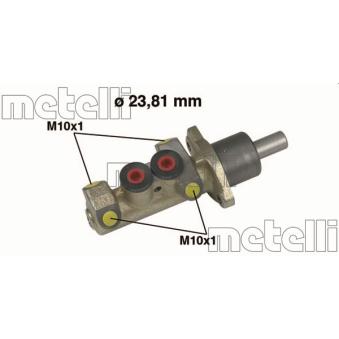 Maître-cylindre de frein METELLI [05-0253]