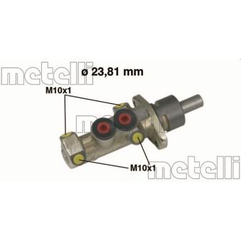 Maître-cylindre de frein METELLI OEM 0004315801