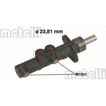 Maître-cylindre de frein METELLI OEM 2D0611019C
