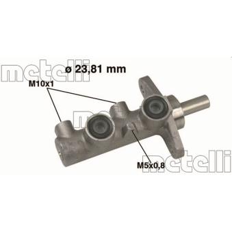 Maître-cylindre de frein METELLI OEM 46100S9AG51