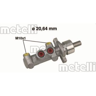 Maître-cylindre de frein METELLI OEM 9195531 Maître-cylindre de frein METELLI OEM 9195531