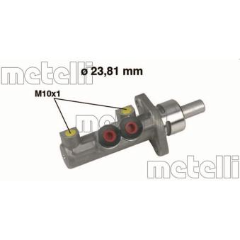 Maître-cylindre de frein METELLI OEM 7701206792