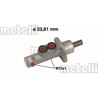 Maître-cylindre de frein METELLI [05-0559]