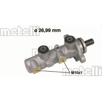 Maître-cylindre de frein METELLI 05-0588 pour KIA SORENTO 2.4 - 139cv