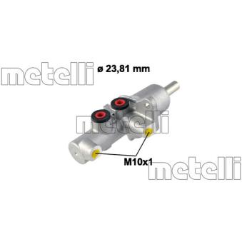 Maître-cylindre de frein METELLI OEM 2D0611019E
