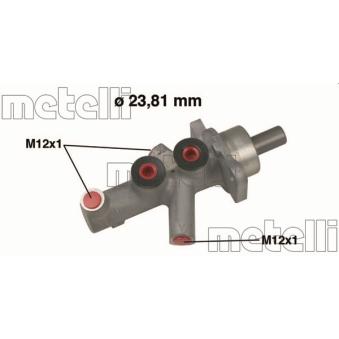 Maître-cylindre de frein METELLI [05-0625]