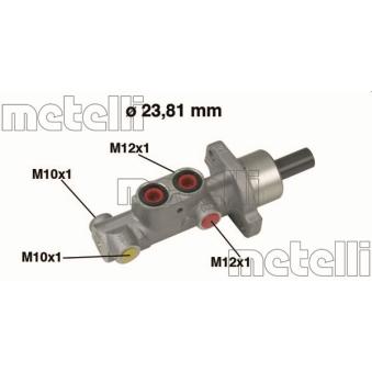 Maître-cylindre de frein METELLI [05-0631]