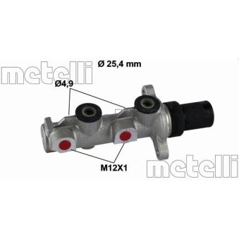 Maître-cylindre de frein METELLI [05-0797]