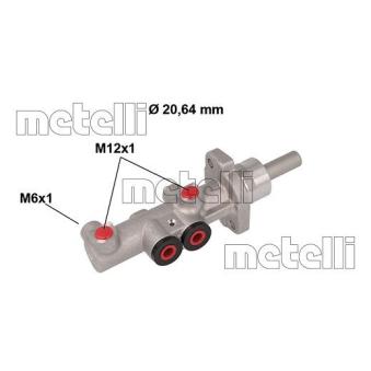Maître-cylindre de frein METELLI OEM 6Q0611019Q Maître-cylindre de frein METELLI OEM 6Q0611019Q