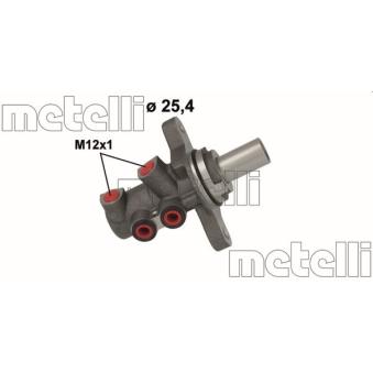 Maître-cylindre de frein METELLI 05-1133