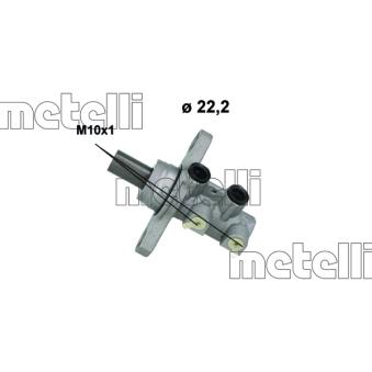 Maître-cylindre de frein METELLI [05-1181]