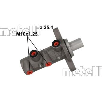 Maître-cylindre de frein METELLI OEM 77367000