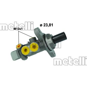 Maître-cylindre de frein METELLI 05-1225
