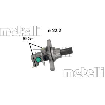 Maître-cylindre de frein METELLI [05-1238]