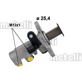 Maître-cylindre de frein METELLI 05-1251