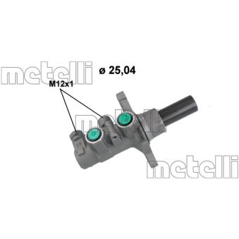 Maître-cylindre de frein METELLI 05-1272 pour MERCEDES-BENZ CLASSE E E-JUMPY - 136cv Maître-cylindre de frein METELLI 05-1272 pour MERCEDES-BENZ CLASSE E E-JUMPY - 136cv