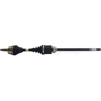 Arbre de transmission avant droit METELLI 17-0485 pour ALFA ROMEO 156 2.4 JTD - 163cv