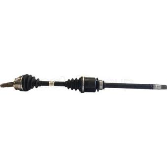 Arbre de transmission avant droit METELLI 17-0847 pour FIAT IDEA 1.3 D Multijet - 90cv