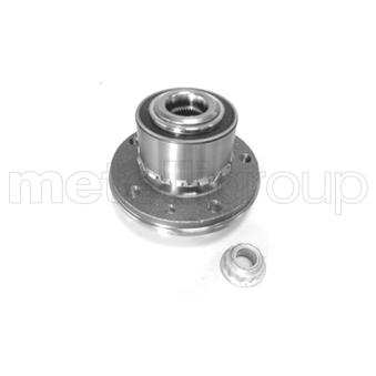 Roulement de roue avant METELLI 19-2356 pour SEAT FURA 1.9 TDI - 102cv