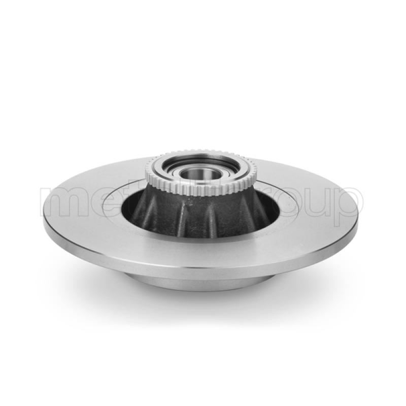 Jeu de 2 disques de frein arrière METELLI 23-0844 - Visuel 2