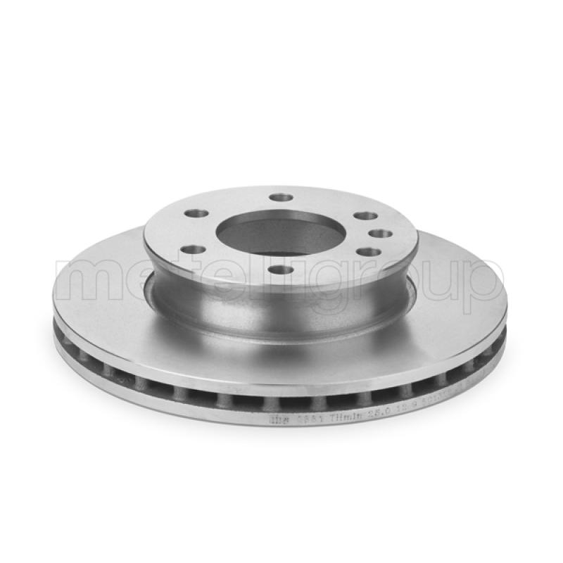 Jeu de 2 disques de frein avant METELLI 23-0881 - Visuel 1