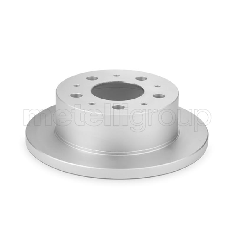 Jeu de 2 disques de frein arrière METELLI 23-0912C - Visuel 1