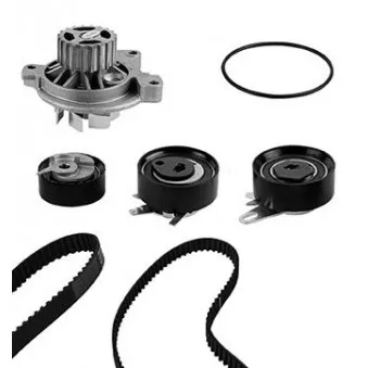 METELLI 30-0758-3 - Pompe à eau + kit de courroie de distribution