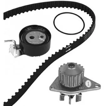 METELLI 30-0837-2 - Pompe à eau + kit de courroie de distribution