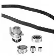 Pompe à eau + kit de courroie de distribution METELLI [30-1137-1]
