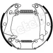 METELLI 51-0032 - Kit de freins arrière (prémontés)
