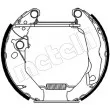 METELLI 51-0047 - Kit de freins arrière (prémontés)