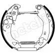 Kit de freins arrière (prémontés) METELLI [51-0052]