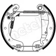 Kit de freins arrière (prémontés) METELLI [51-0123]