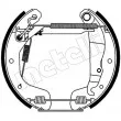 Kit de freins arrière (prémontés) METELLI [51-0124]