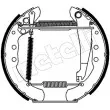 METELLI 51-0131 - Kit de freins arrière (prémontés)