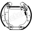 Kit de freins arrière (prémontés) METELLI [51-0141]