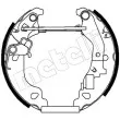 METELLI 51-0146 - Kit de freins arrière (prémontés)