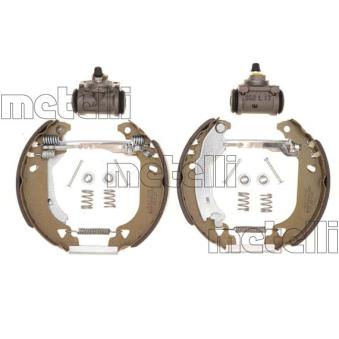 Kit de freins arrière (prémontés) METELLI [51-0025]