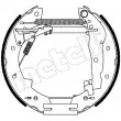 METELLI 51-0150 - Kit de freins arrière (prémontés)