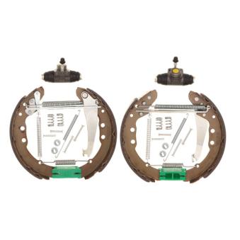 Kit de freins arrière (prémontés) METELLI [51-0130]